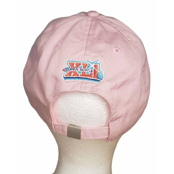 Superbowl 2006 Champions Indianapolis Colts Pink Adjustable Strap Hat - Picture 3 of 6